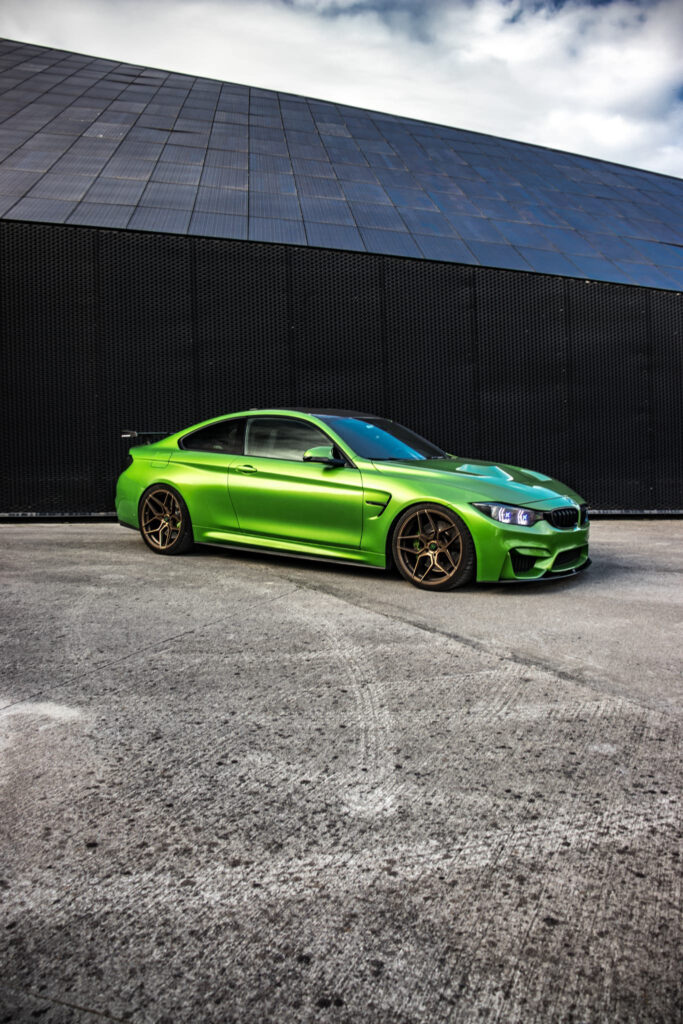 BMW M4 Competition Green