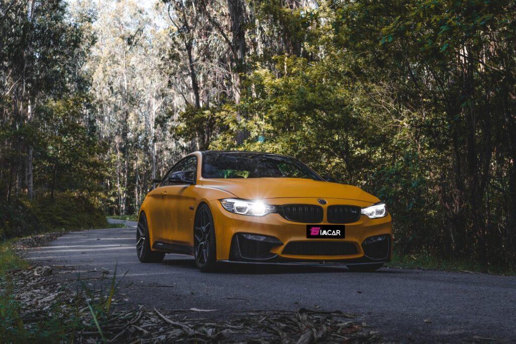 BMW M4 Yellow